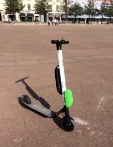 Se déplacer à Lyon en trottinette 