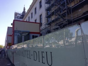 Chantier Eiffage du Grand Hôtel Dieu